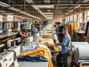 proses produksi konveksi