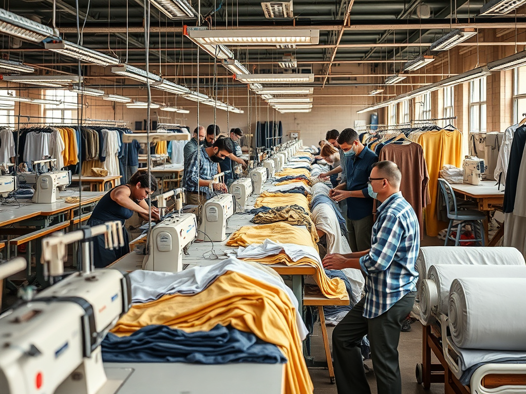 proses produksi konveksi